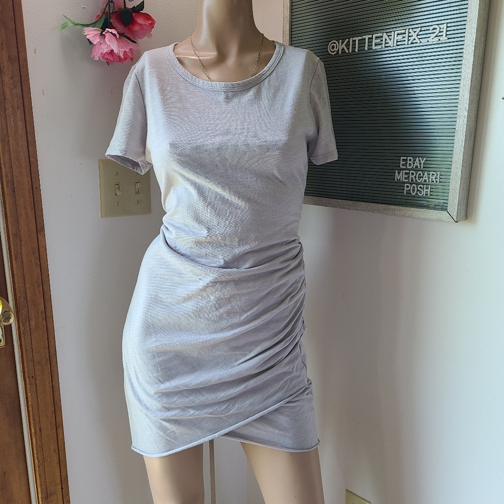 Wasabi + Mint Casual Cotton T-shirt Dress Size M